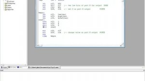 Лекция 328. Atmega8 Первая программа