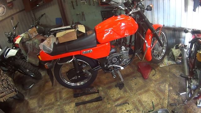 Чезет 472.6, Ява 638.0 и 634.1 "Вишневка". Осень 2023года смотреть онлайн