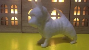 Собака из ваты/поделки/елочные игрушки/своими руками