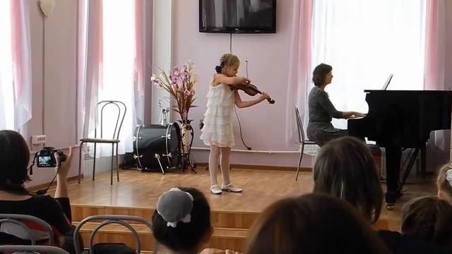 Колтакова Софья 3 класс ДМШ №5 Городской конкурс юных скрипачей и виолончелистов 28.11.2015