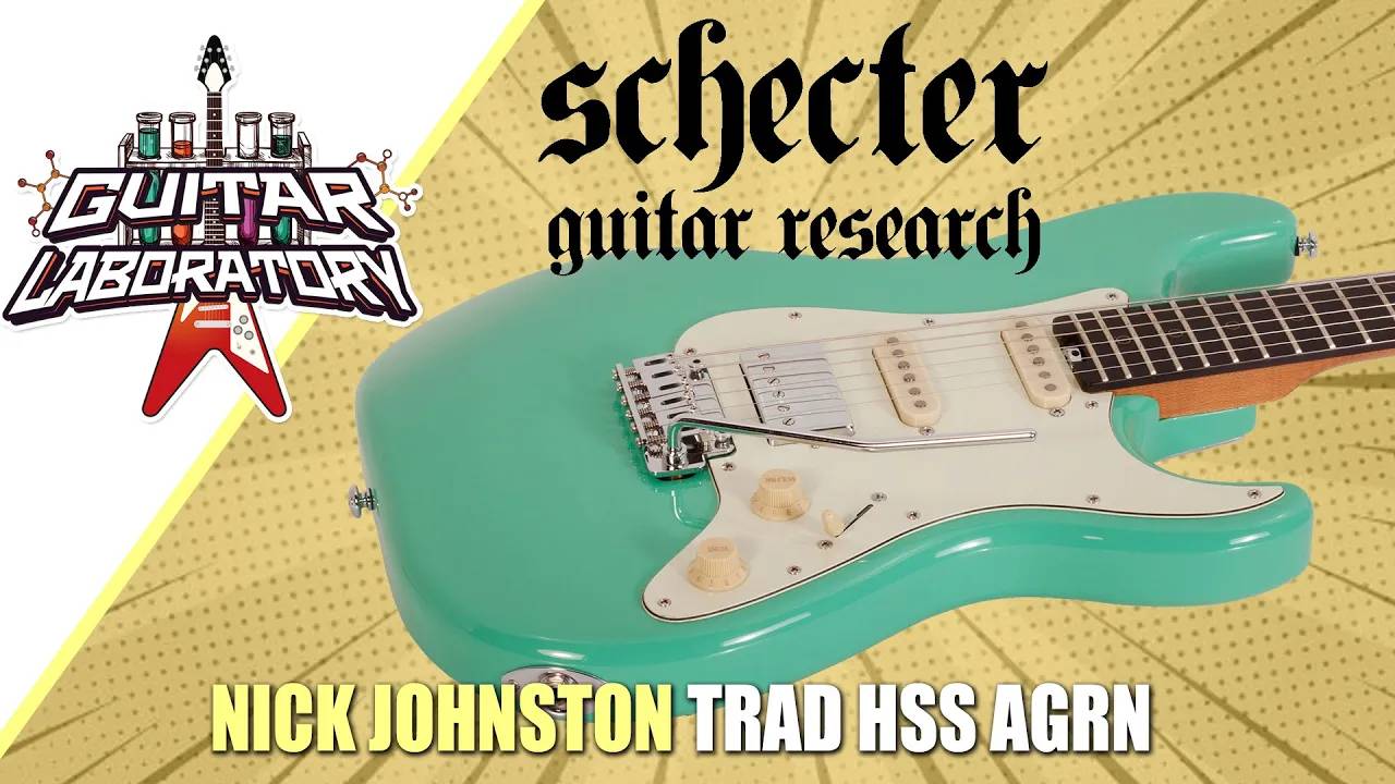 Schecter Nick Johnston Trad - электрогитара стратокастер HSS