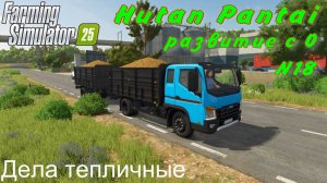 Farming Simulator 25. Hutan Pantai. Развитие с 0. 18 часть. Дела тепличные.