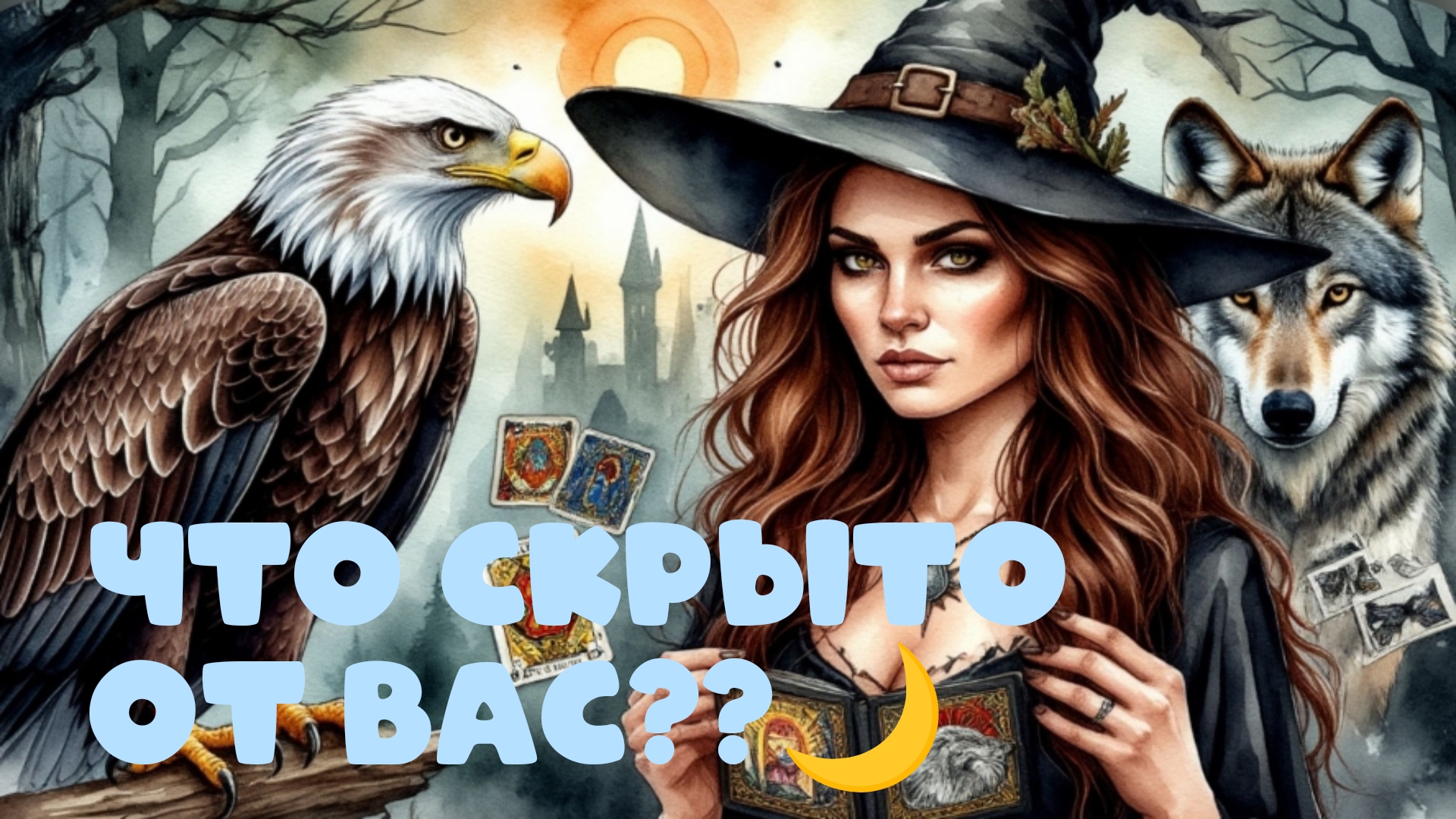 🌖🌙ЧТО от Вас СКРЫТО⁉️ЧТО СКОРО СТАНЕТ ЯВНЫМ⁉️💯Таро расклад🔮гадание онлайн
