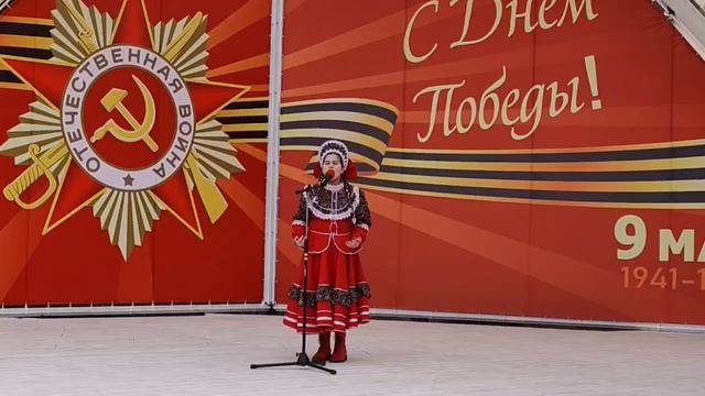 Пелагея🌺9 лет☀️🕊️песня,,Казак уходил на войну...,,🐎сл.В.Гусев✍️,муз.Т.Хренников 🎶