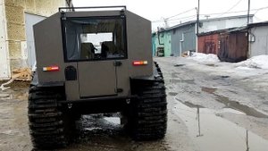 Болотоход "ЖАБА" Бортововоротный вездеход своими рук?