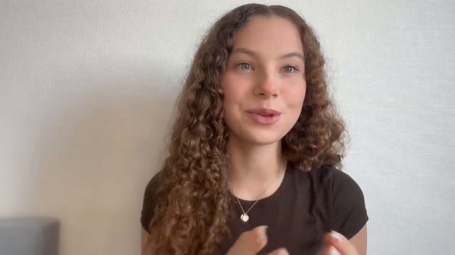 Видео визитка.Андреева Кристина16 лет