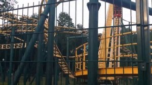 Американские горки в парке Горького