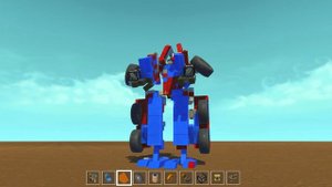 Scrap mechanic - Оптимус прайм - Трансформер