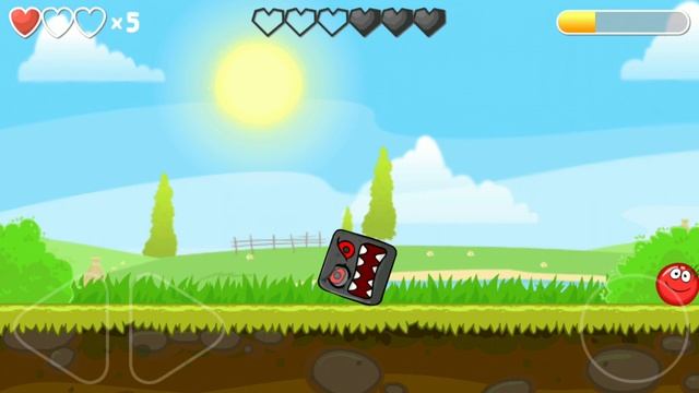 Красный шарик. (Red Ball 4) Босс 15 уровень смотреть онлайн