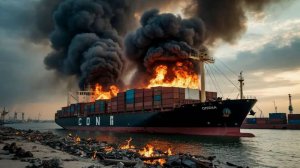 2025. СВО: УДАР ПО КАНТЕЙНЕРОВОЗУ В ОДЕССЕ. ОТКЛЮЧЕНИЕ ИНТЕРНЕТА ДЛЯ ЗАЩИТЫ ОТ ДРОНОВ. Мнение