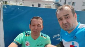 Пожелал удачи Зауралье, лично Айдару. Но потом у нас игра не пошла, 🫣🫣🫣.
