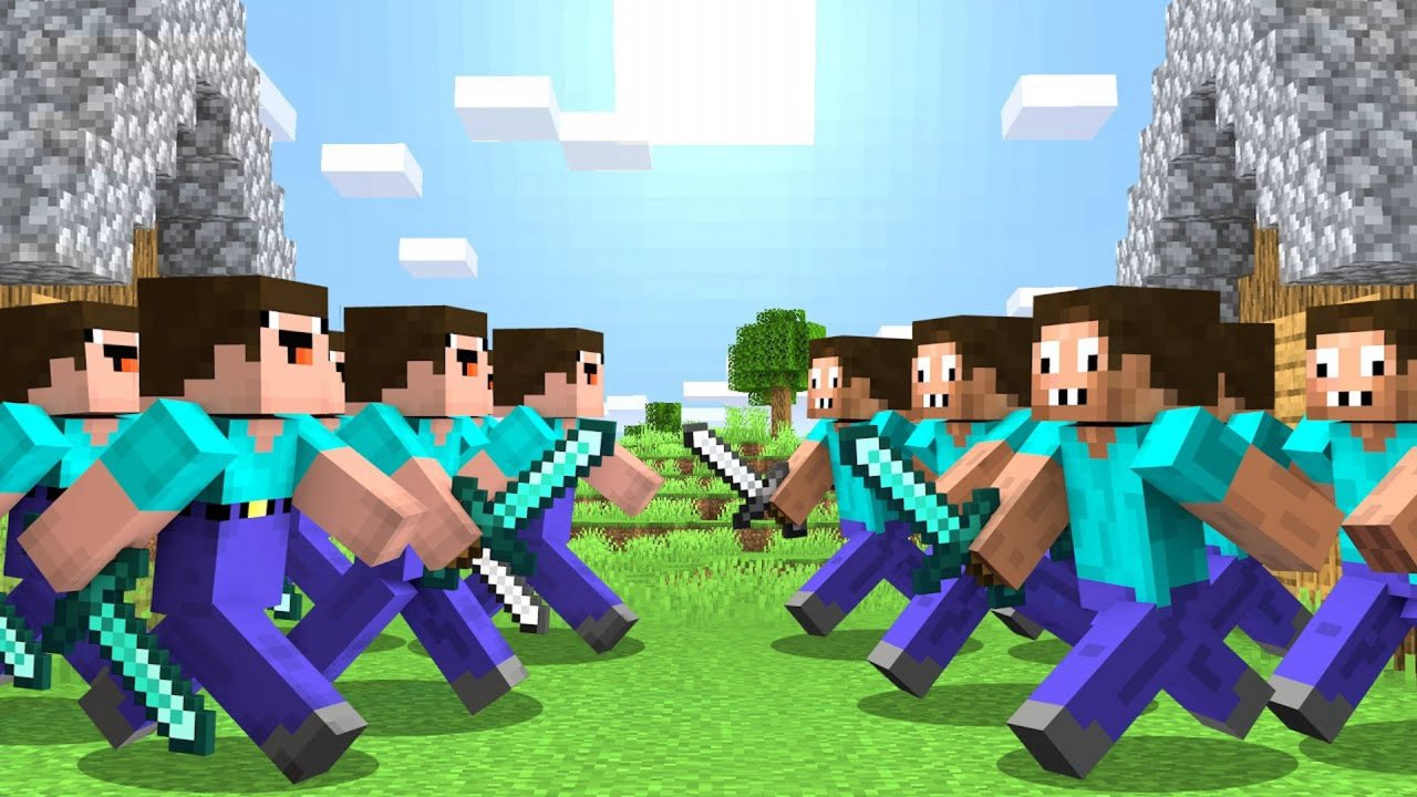 ДЕРЕВНЯ НУБА ПРОТИВ ДЕРЕВНИ ПРО В МАЙНКРАФТ ! НУБИК И ПРО ТРОЛЛИНГ ЛОВУШКА MINECRAFT