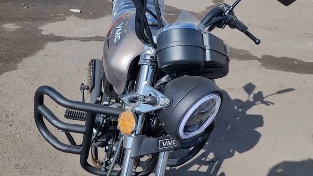 Мопед VMC RIVA - II CX 49сс 120 LED серый