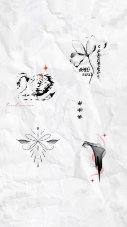 Идеи мини-тату #тату #tattoo