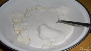 Творожный десерт с черносливом