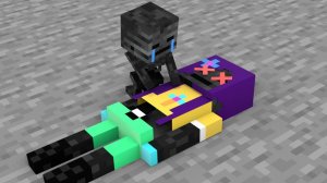 Грустная жизнь скелета усыхающего младенца - Грустная история— Мультик с Персонажами Майнкрафт