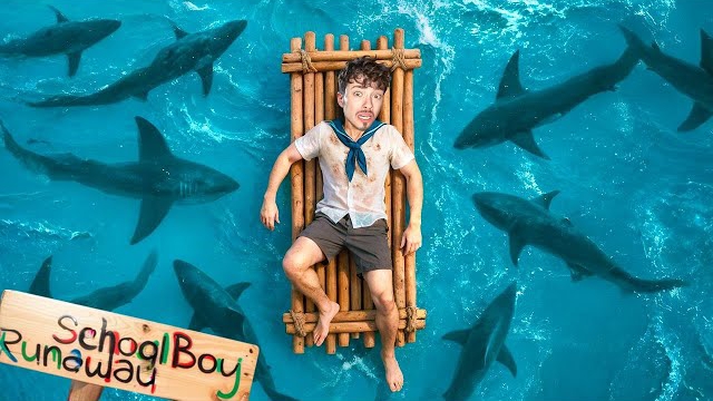 СБЕГАЮ НА ОДНОМ БЛОКЕ В ОКЕАНЕ ОТ ЗЛЫХ РОДИТЕЛЕЙ В SCHOOLBOY RUNAWAY В МАЙНКРАФТ!