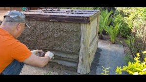 Колодец из арт бетона | Well made of art concrete