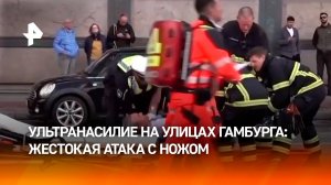 Женщина с ножом ранила 17 человек на вокзале Гамбурга
