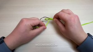 Как привязать крючок с лопаткой к шнуру