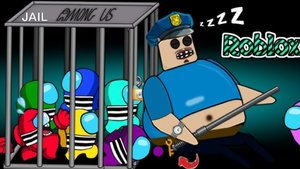 Among Us escapes from Barry Prison_s prison _ AMONG US ANIMATION ZOMBIE