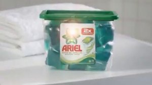 реклама капсулы Ariel Active gel Caps маминое платье