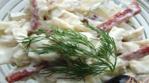 Салат Блинный