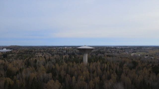 Myyrmäki Water Tower I Myyrmäen vesitorni I Водонапорная башня