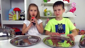 Мисс Кэйти и Мистер Макс (Miss Katy) Challenge MARMELADE FOOD AGAINST REAL 7,000,000 SUBSCRIBERS