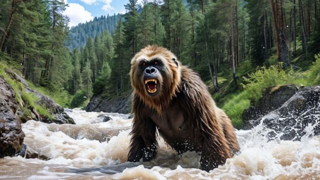 ЙЕТИ НА АЛТАЕ – Страшная История! Сплав по реке, исчез?