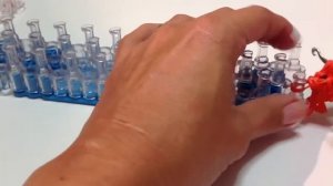 ЗОЛОТАЯ 3d РЫБКА из резинок на станке Rainbow Loom, Урок