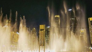 Фонтан Дубай