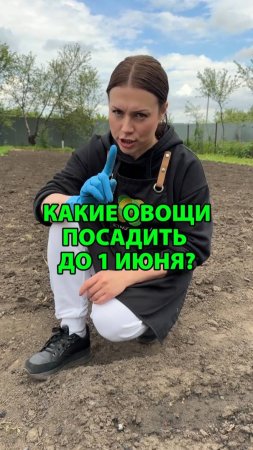 Какие овощи нужно посадить до 1 июня?
