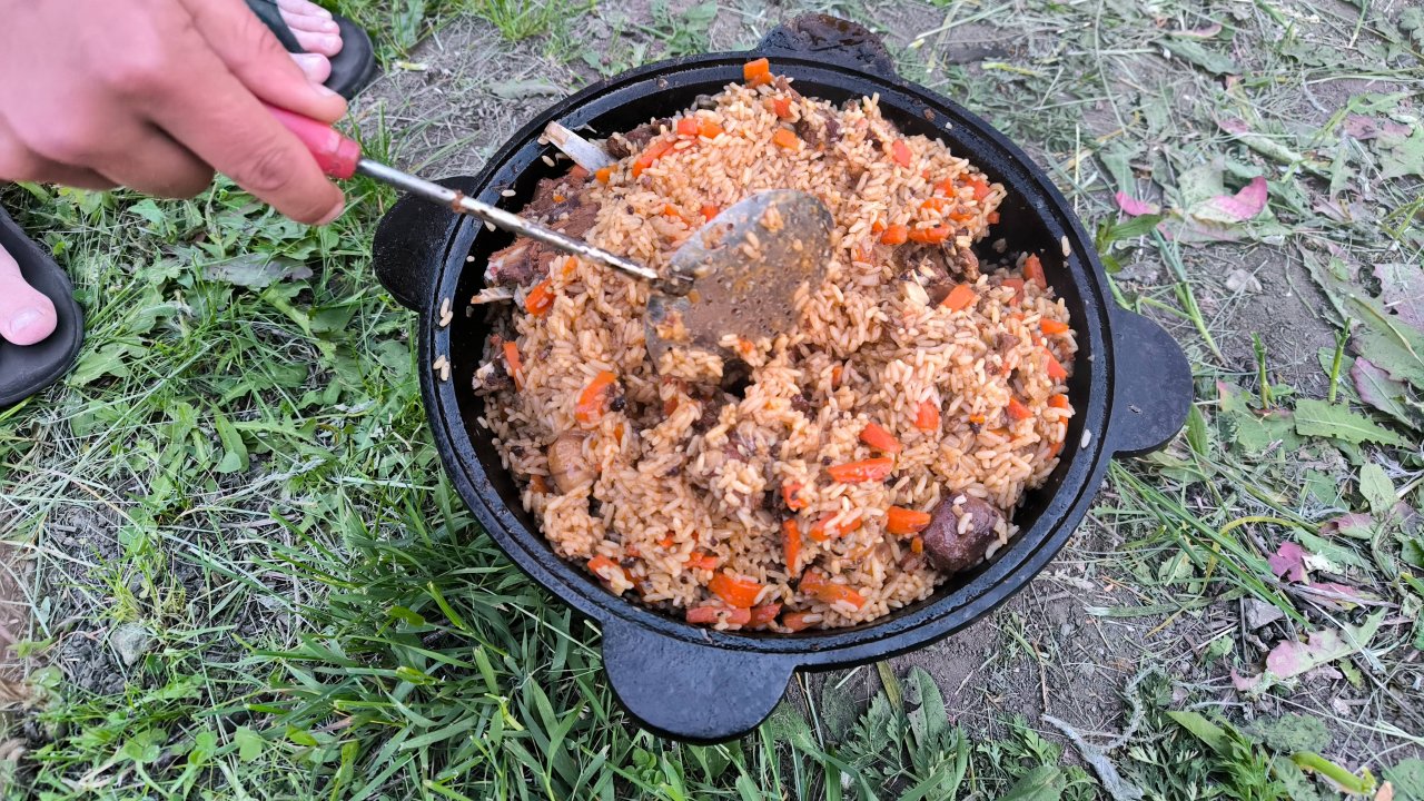 Плов готов.