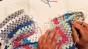Шорты крючком из бабушкиного квадрата часть 4
