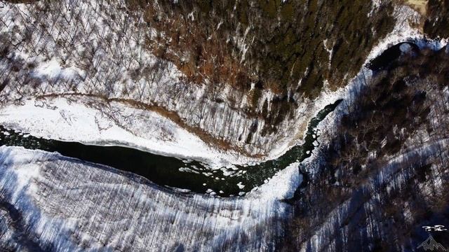 Поход из Курджиново в Рожкао зимой. Водопад Будулай смотреть онлайн
