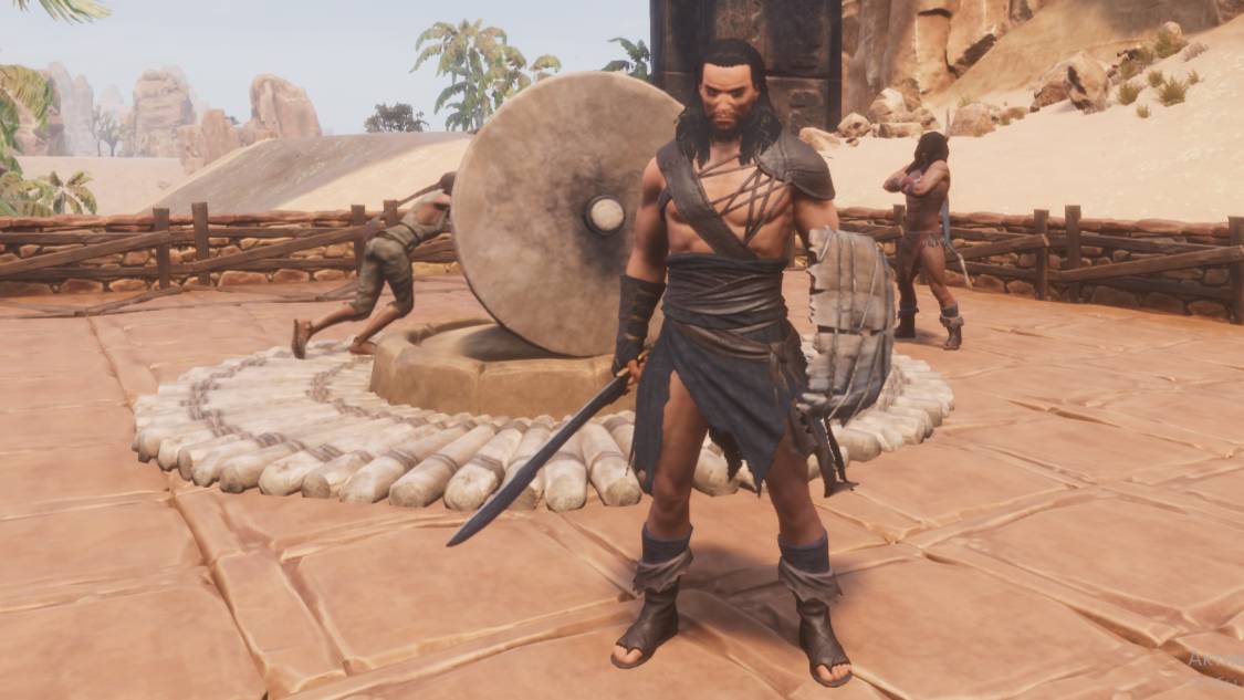 Conan Exiles. #32  Охота на рабов и порталы Ёга