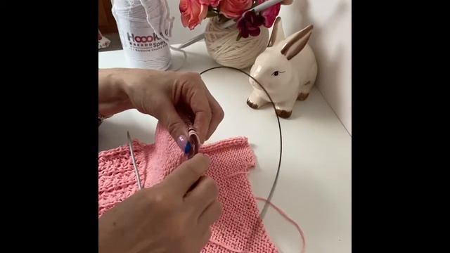 Кофта для девочки, 3-4 года, вязание спицами, простой рисунок в два ряда.DIY.Часть 2.