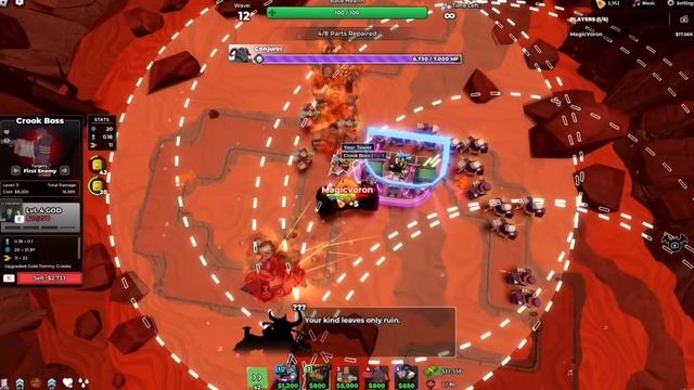 2-АЯ НОЧЬ Tower Defense Simulator на русском языке | СУБТИТРЫ | TDS смотреть онлайн