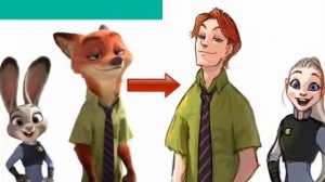 Зверополис в стиле человек