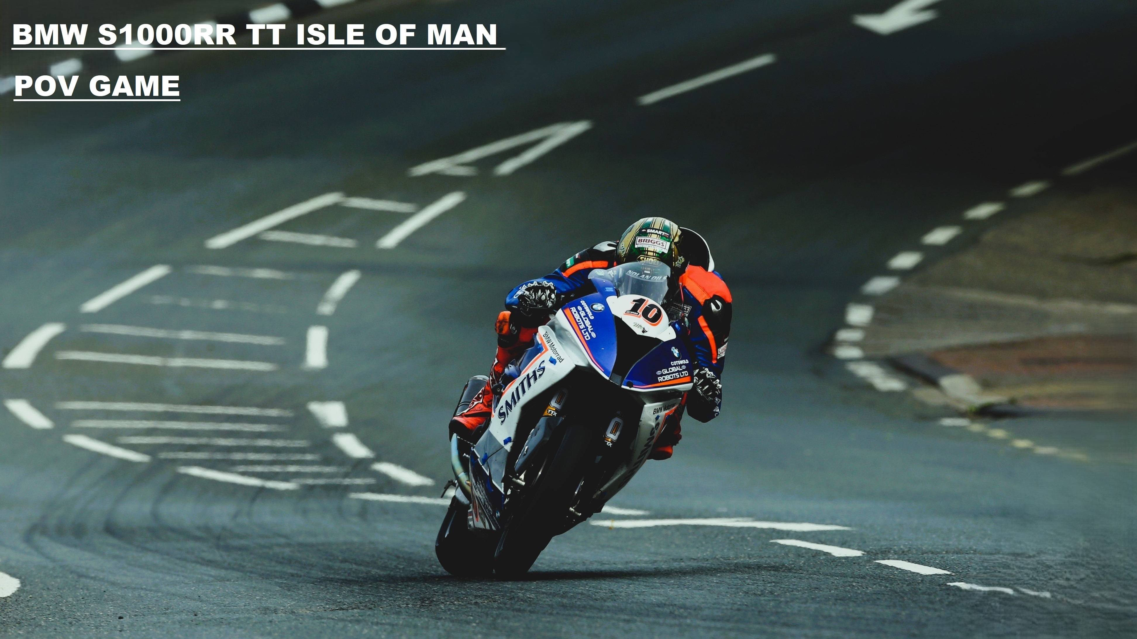 BMW S1000RR TT ISLE OF MAN POV ПОЛНЫЙ КРУГ ИГРЫ#ttisle #bmws1000rr #bmwmotorrad