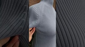 Водолазка на вязальной машине