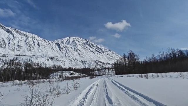 Нижнеингамакитский каньон зимой  ПУТЬ  17 03 2024г