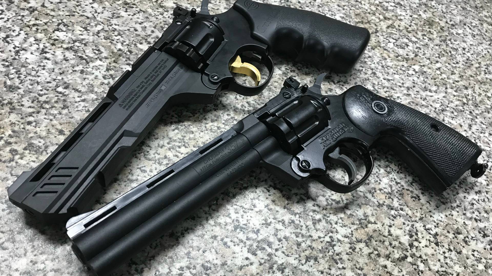 Crosman 357 и Vigilante. Основные отличия.