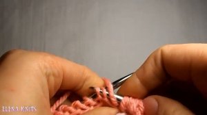 Вязание спицами для начинающих  Турецкая резинка