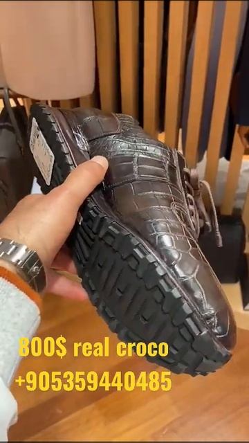 croco shoes luxury quality from Turkey #loropiana #leatherloropiana #leathershoes