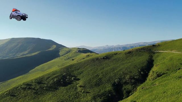 Рассвет на плато Канжол. 9 день СОЛО путешествия УАЗ на