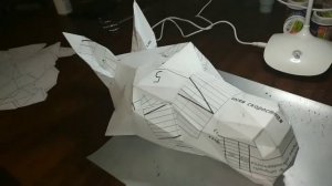 DIY Голова Лошади. Paper horse head