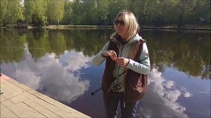 Форель ловится на закидушку, поплавочную снасть и спиннинг. Клёвое место, Лосиный остров, нижний.