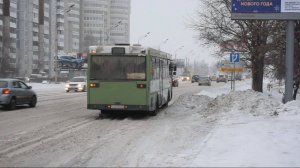 Автобус Mercedes-Benz O405 (У 204 РМ 22). Покатушки по Барнаулу.